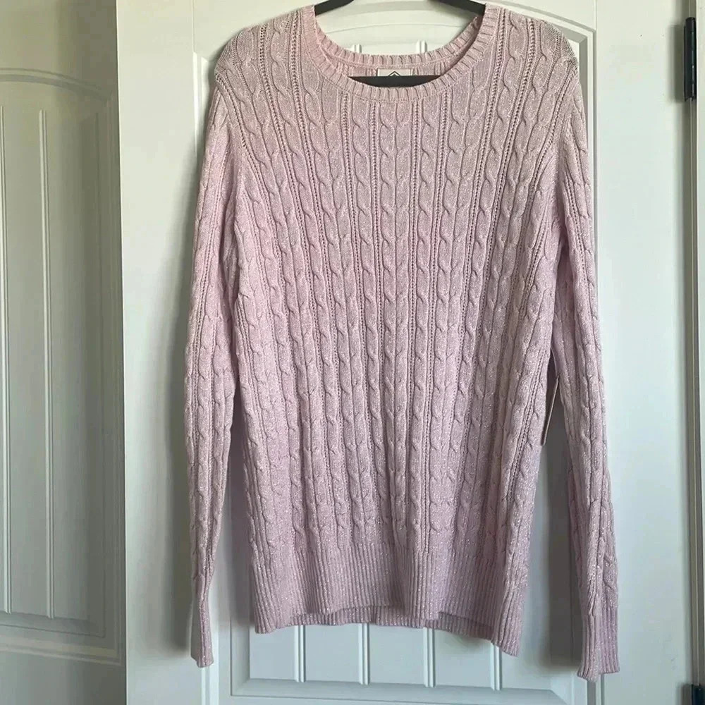 St. John’s Bay Cable-knit Sweater​